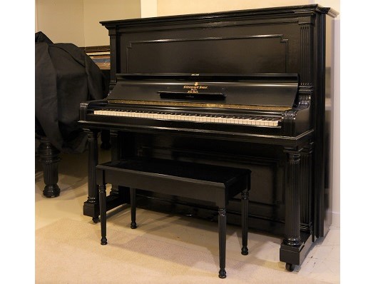Used Steinway upright piano